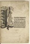 MER DES HYSTOIRES. Le premier [second] volume de la mer des hystoires. 2 vols. in one. 1506. Lacks 7 leaves, including the 2 maps.